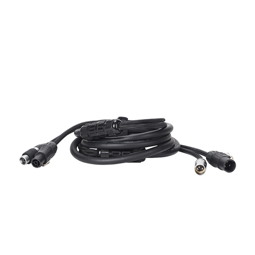 15m Waterproof DMX Power Cable with True1 & 3Pin for Events